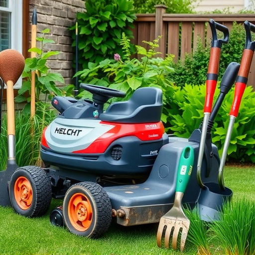 Zahradní technika: zahradní traktor hecht