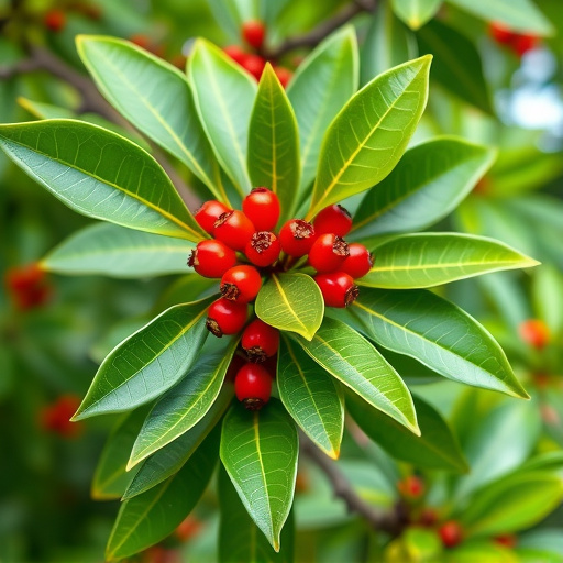 Botanika: ilex aquifolium
