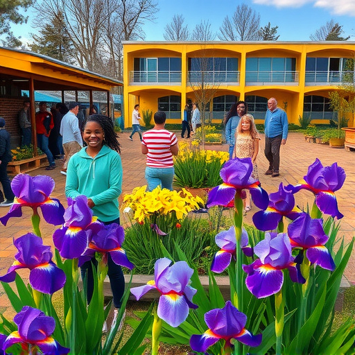 Kultura a společenství: centrum kosatec