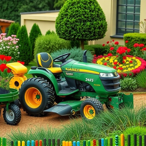 Zahrada: zahradní traktor traktůrek