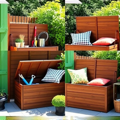 Zahrada: zahradní úložné boxy