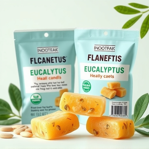 Potraviny a zdravi: bonbóny eukalyptus