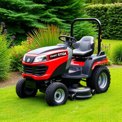 Zahradní technika: zahradní traktor stiga estate 384 m