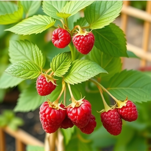Zahradnictví: maliník rubus idaeus heritage