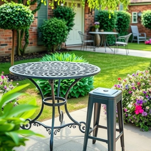 Zahradni nábytek: zahradní stoly kovové