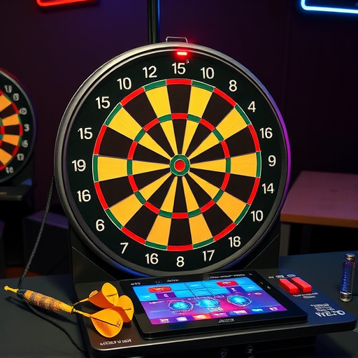 Sport a zábava: elektronický terč na šipky