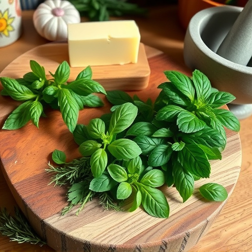 Gastronomie: bylinkové máslo