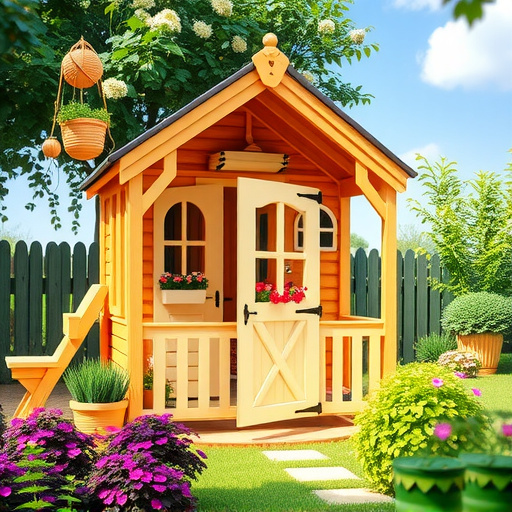 Hračky a vybavení pro deti: zahradní dětský domeček