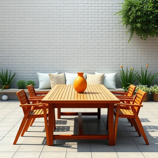 Zahradní nábytek: zahradní stolky teak