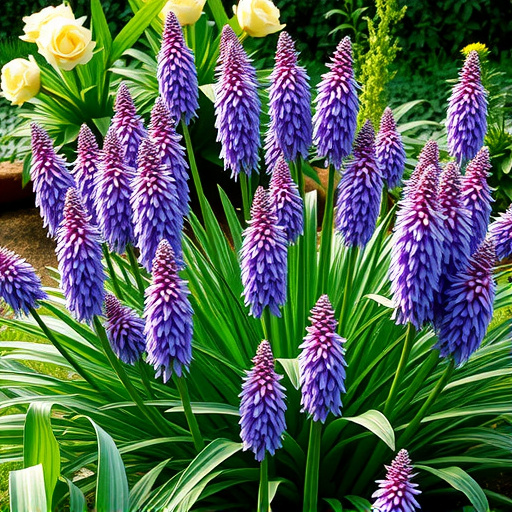 Zahradnictví: liriope muscari