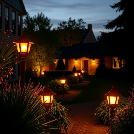 Zahrada: zahradní lampy