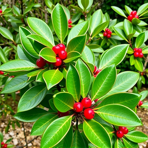 Rostliny a zahradnictví: ilex aquifolium silver queen
