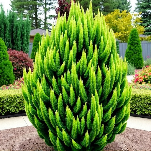Zahradnictví: thuja occidentalis brabant