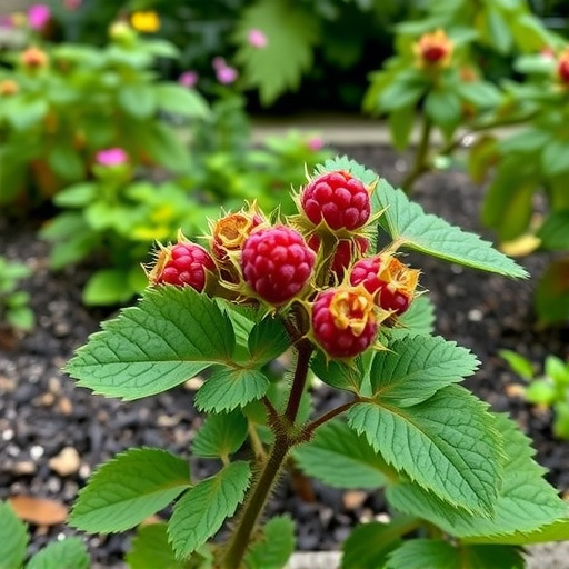 Zahrada: rubus idaeus ‘glen coe’