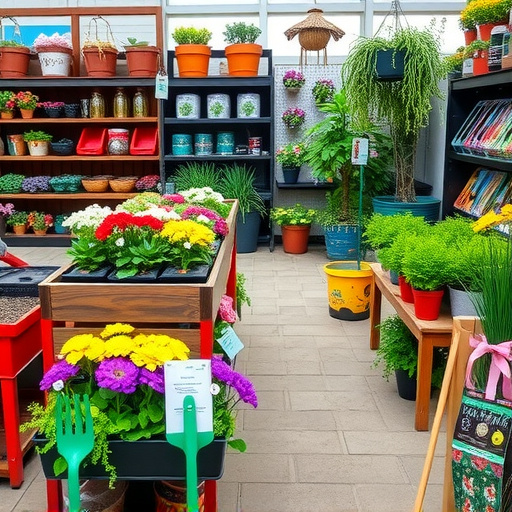 Zahrada: zahradní centrum necho