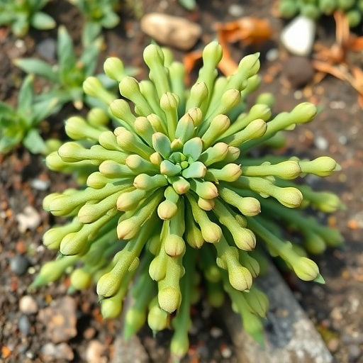 Botanika, Pestovani rostlin: senecio rowleyanus