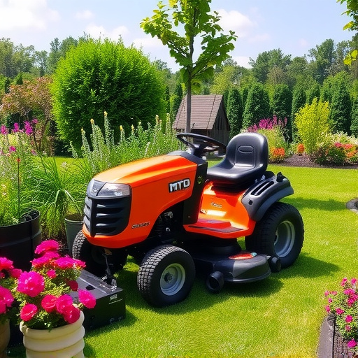 Zahradní technika: zahradní traktor mtd